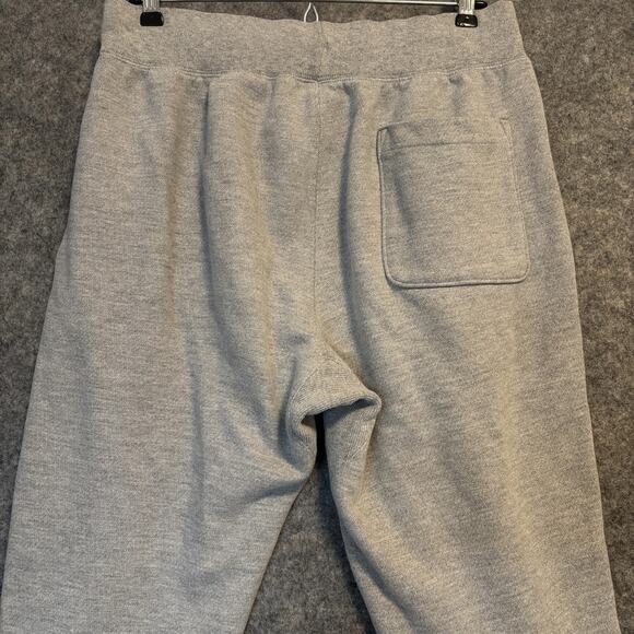 Champion Sweatpants Mens Medium Gray Reverse Weave Joggers Athletic Logo - Picture 6 of 13
